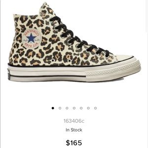 Leopard Print Converse
